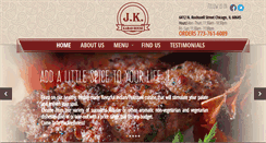 Desktop Screenshot of jkkababhouse.com